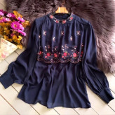شومیز گلدوزی