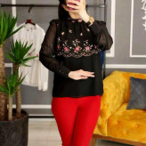 شومیز گلدوزی