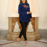 تونیک نخی گلدوزی