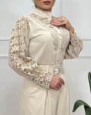 شومیز مجلسی آستین گیپور