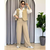 شلوار زنانه کرپ بگ