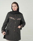 پالتو زنانه کشمیر گلدوزی