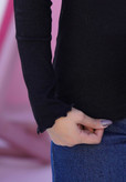 بلوز زنانه گلدوزی آستین ژوردار